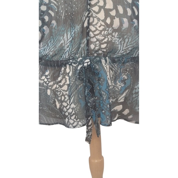 Lane Bryant Blue 

Sheer Boho Blouse - Picture 3 of 11